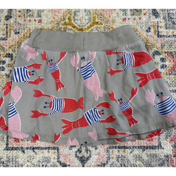 Mini Boden Girls' Lobster Skort Size 3-4 - Picture 5 of 5
